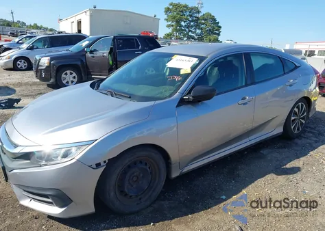 2016 Honda Civic Lx из США, поврежденный, VIN 19XFC2E5XGE007766